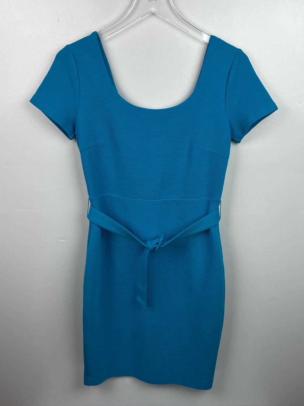 Boden Tilly Ottoman Midi Sheath Belted Knit Dress